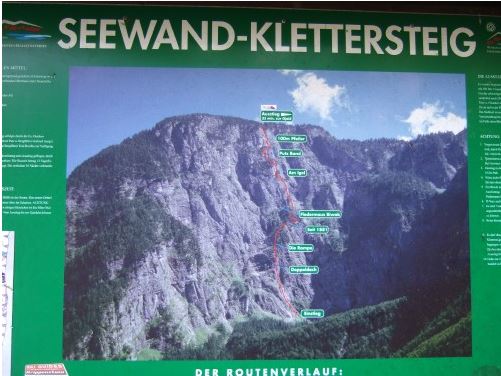 Infotafel am Parkplatz