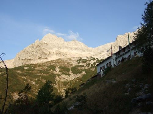 Der Große Priel voraus