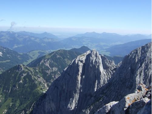 Panorama am Grat