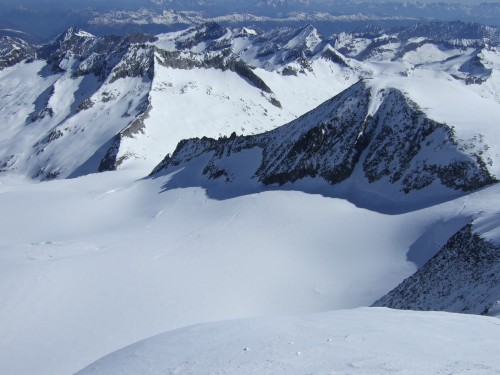 Anstieg von Kürsinger Hütte