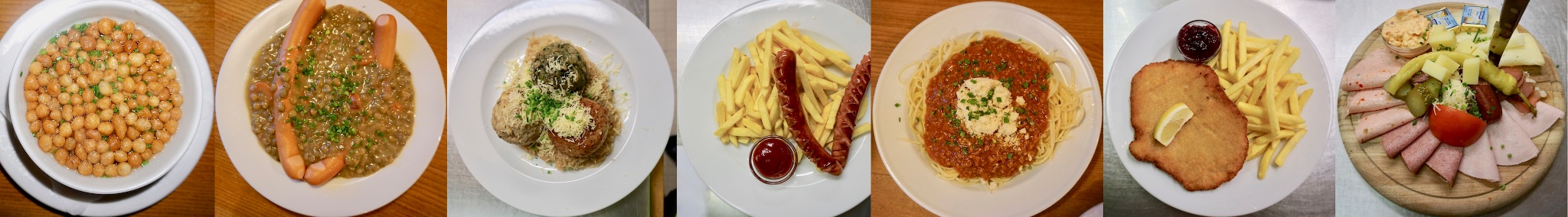 Gutes Essen aus der Küche - guten Appetit