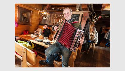 Andi, der Wirt der Pritzhütte