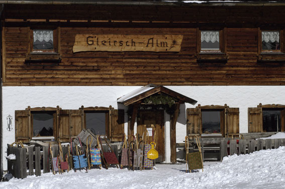 Die Gleirschalm im Winter