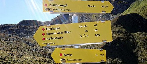 Wegmarkierung