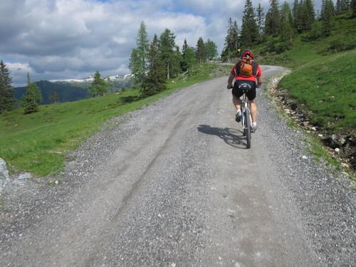 Oberhalb der Vorderfager-Almen