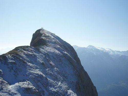 das große Fieberhörndl, rechts dahinter der Hochkönig