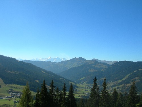 Blick vom höchsten Punkt der Tour