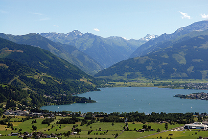 Blick auf den Zeller See