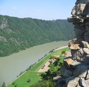 Ruine Haichenbach - Ausblick
