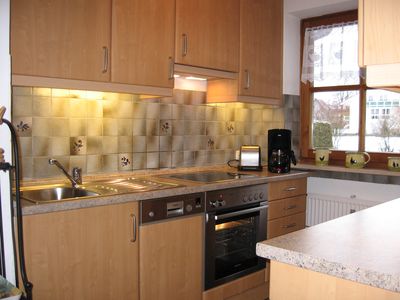 Küchenansicht Ferienwohnung Racer