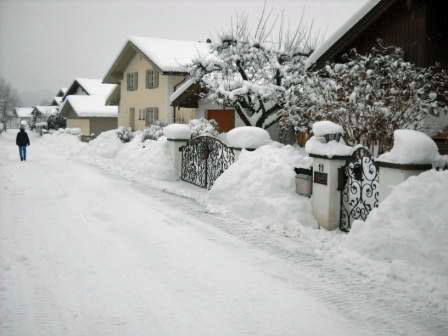 Winterlandschaft in Oberaudorf