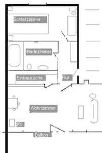 Grundriss Ferienwohnung Blachnitzky
