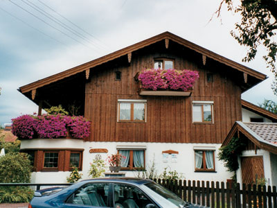 Hausansicht haus Scharmer