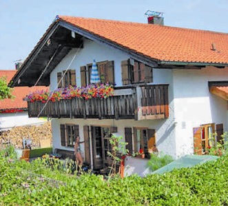 Hausansicht Appartement Schelhas