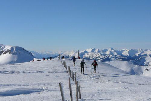 Gipfelbereich am Hochkasern