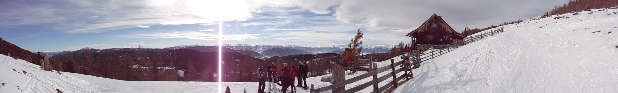 Ein Gewaltiges Panorama, Standpunkt Preber Halterhütte