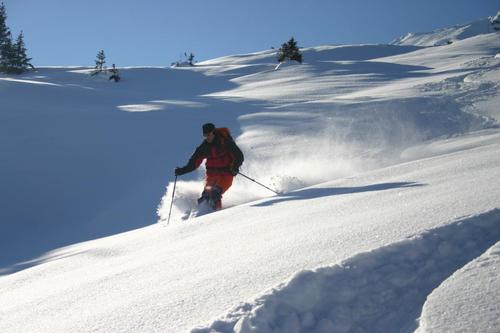 Und wenn der Schnee staubt...