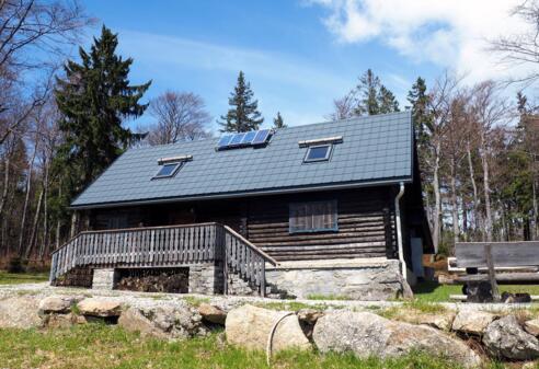 Jagdhütte 1180m am Nordwaldkamm-Weg