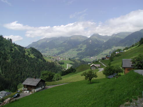 Blick auf den Walserkamm