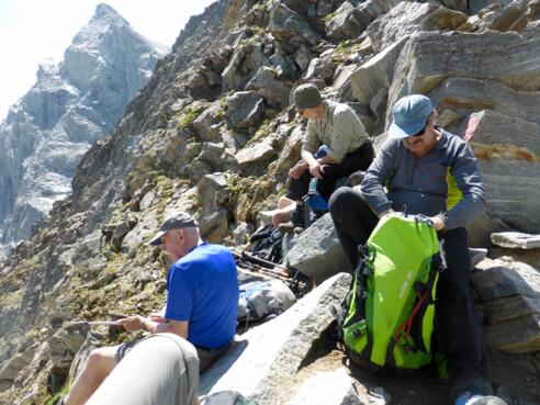 Auf der Nördlichen Mörchnerscharte