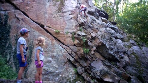 Klettergarten um 360m