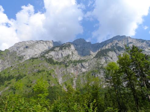 Herrliche Ausblicke auf das Tennengebirge