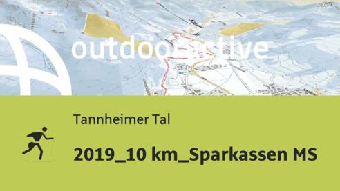 Langlauf-Loipe im Tannheimer Tal: 2019_10 km_Sparkassen MS