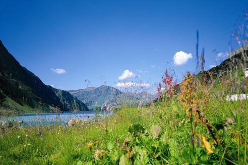 Vermuntstausee-Tuebinger Huette