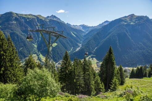 Panoramablick von der Versettlabahn