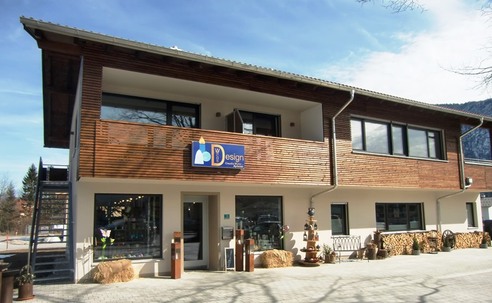 Aussenansicht mit Treppe zur Ferienwohnung