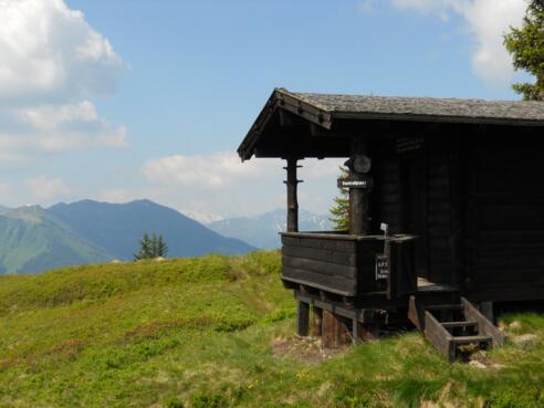 Grüne Böden Unterstandshütte