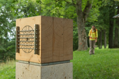 Eingangsstele Füssen