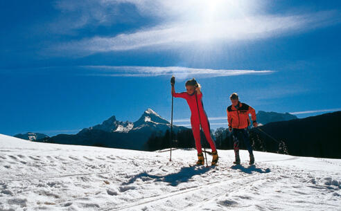 Loipe Hochschwarzeck/Ramsau