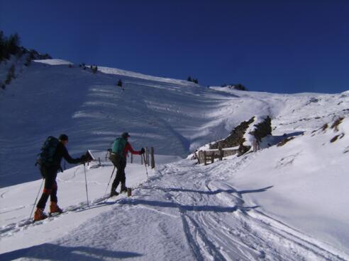 Winterstelleralm im Winter