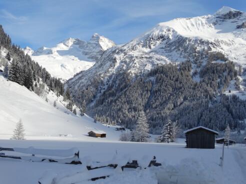 Blick in Richtung Talende Vals