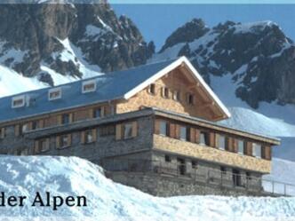 Ulmer Hütte im Winter