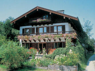 Hausansicht Ferienwohnung Alpenblick