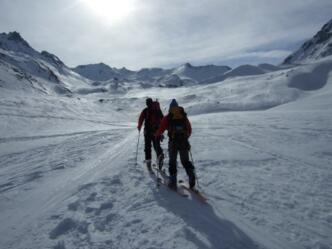 unterwegs zum Kronenjoch