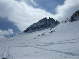 Vor uns die Granatspitze
