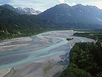 Flusslandschaft Lech