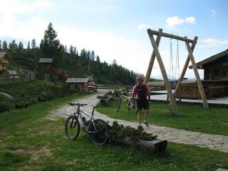 Start auf 1760 m Seehöhe