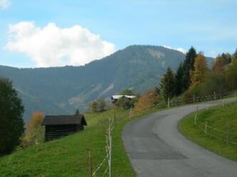 Auffahrt von der Feriolsäge zum Ottion