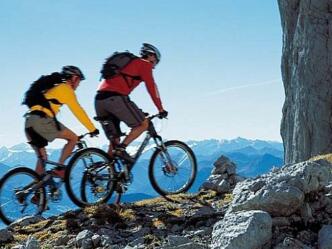 Biken am Wilden Kaiser