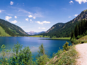 Blick über den Vilsalpsee