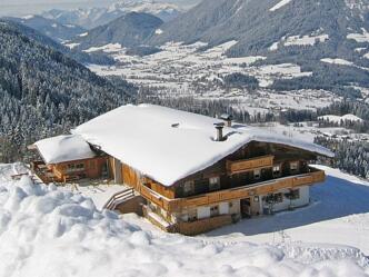 Jausenstation Hochlechen im Winter