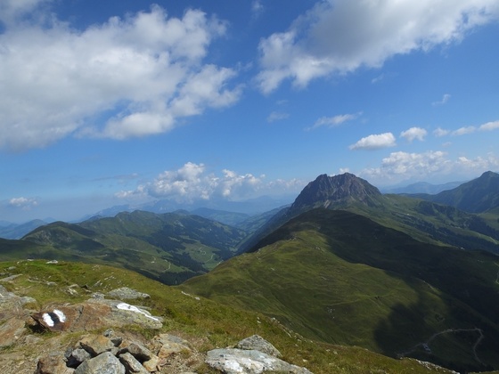 Bester Ausblick auf den großen Rettenstein