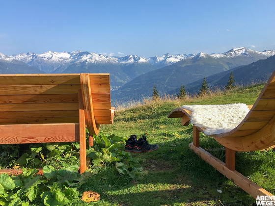 Wanderung von der Strohlehenalm zur Biberalm.