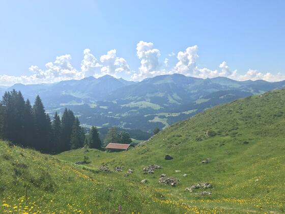 Views over the Kitzbuhler Valley