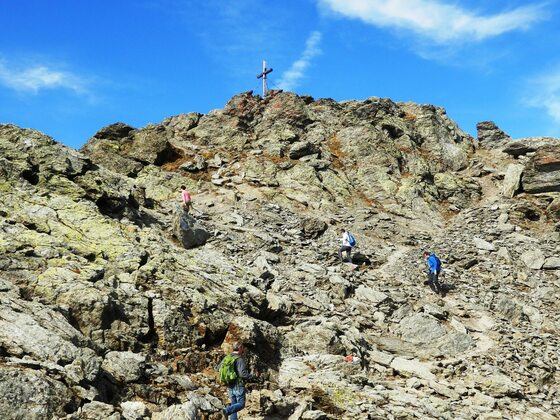 Rastkogel Gipfel