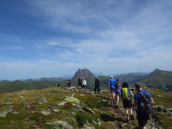 Weg vom Wildkogel retour